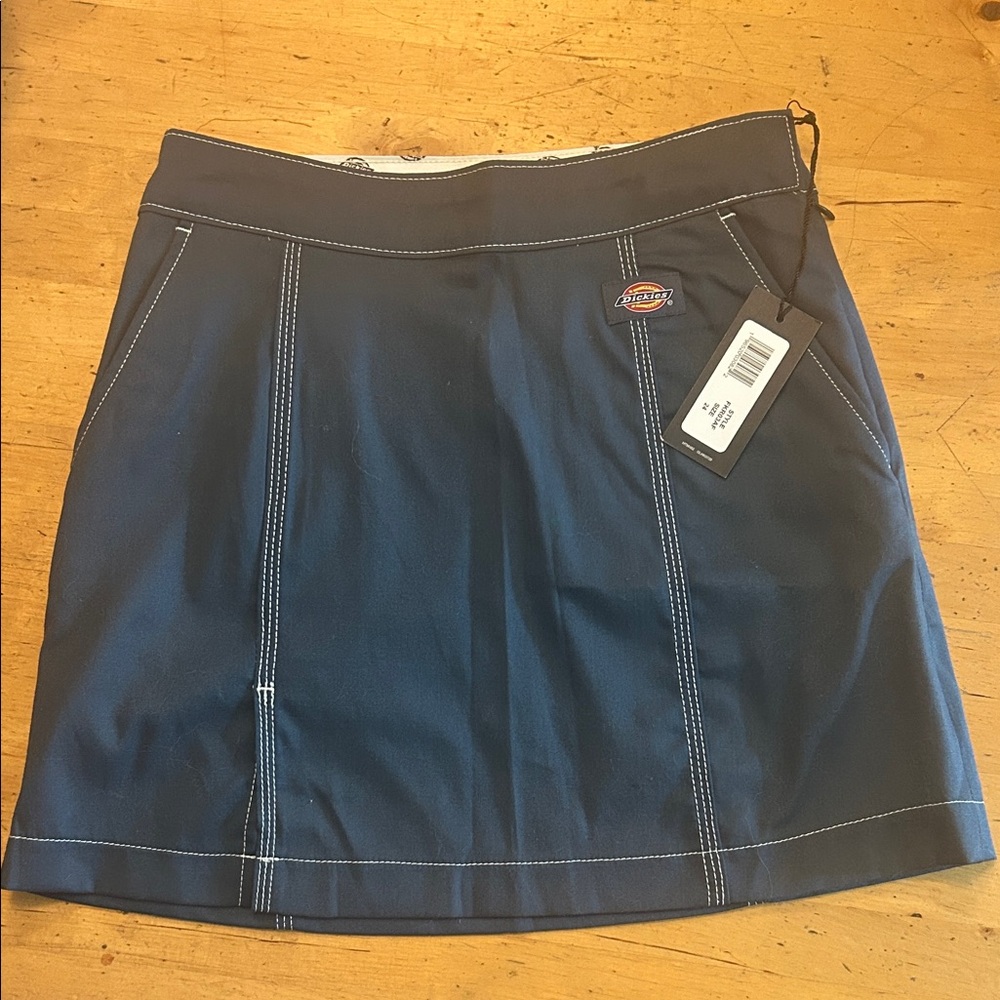 Dickies Women's Navy Mini Skirt